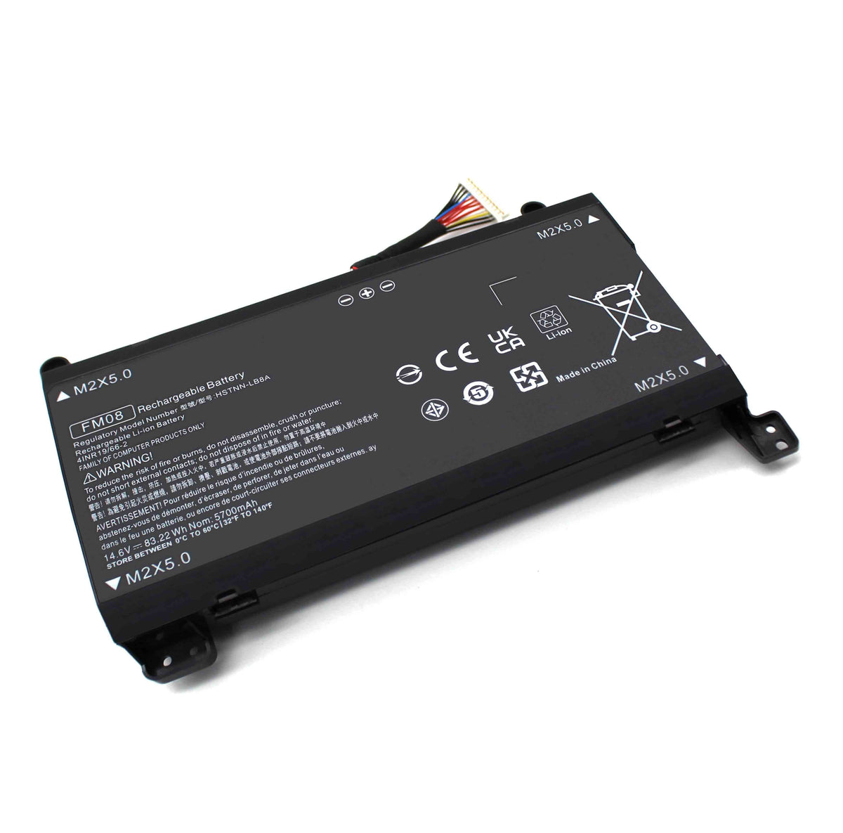 Batería Para Portátil Hp Omen 17-Ab007Ur 17-Ab080Nz 17-W219Nf Fm08 922752-421 922753-421