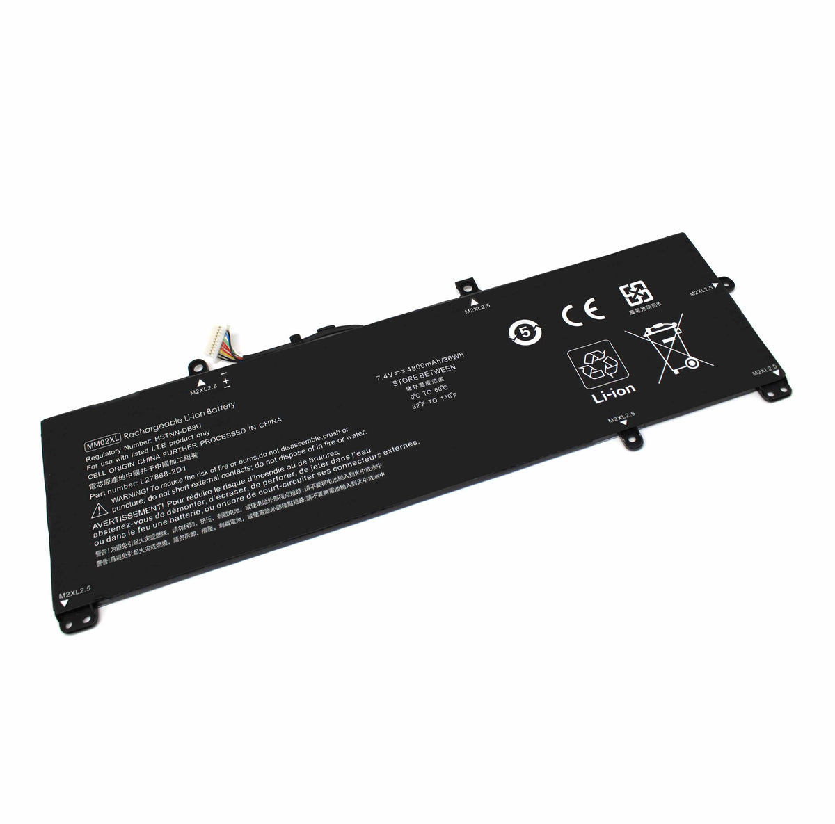 Batería Para Portátil Hp Pavilion 13-An0000Tu Mm02Xl L27886-1C1 Hstnn-Ib8Q