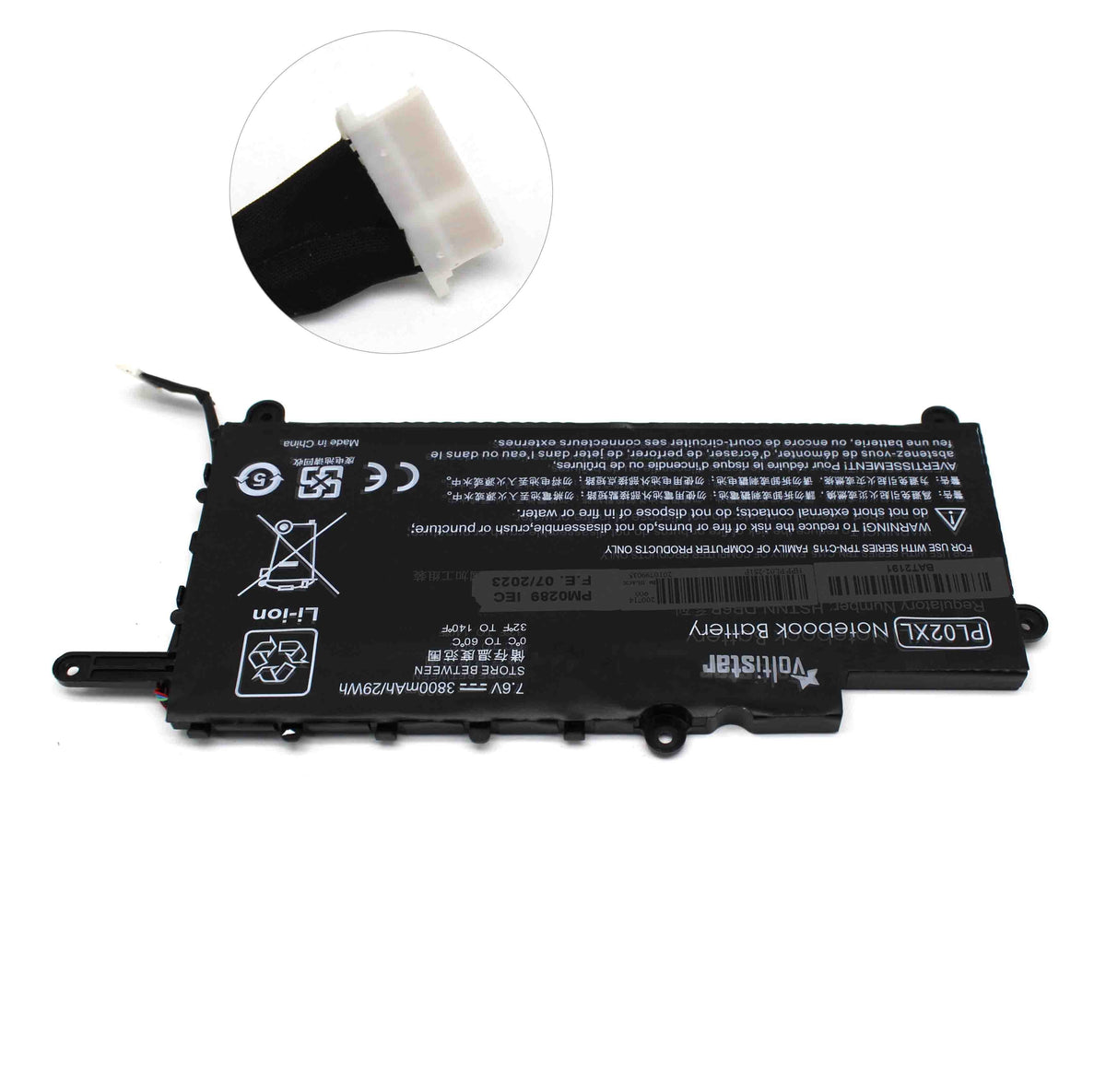 Batería Para Portátil Hp Pavilion 11-N000Snx 11-N010Dx 751875-001 Hstnn-Lb6B