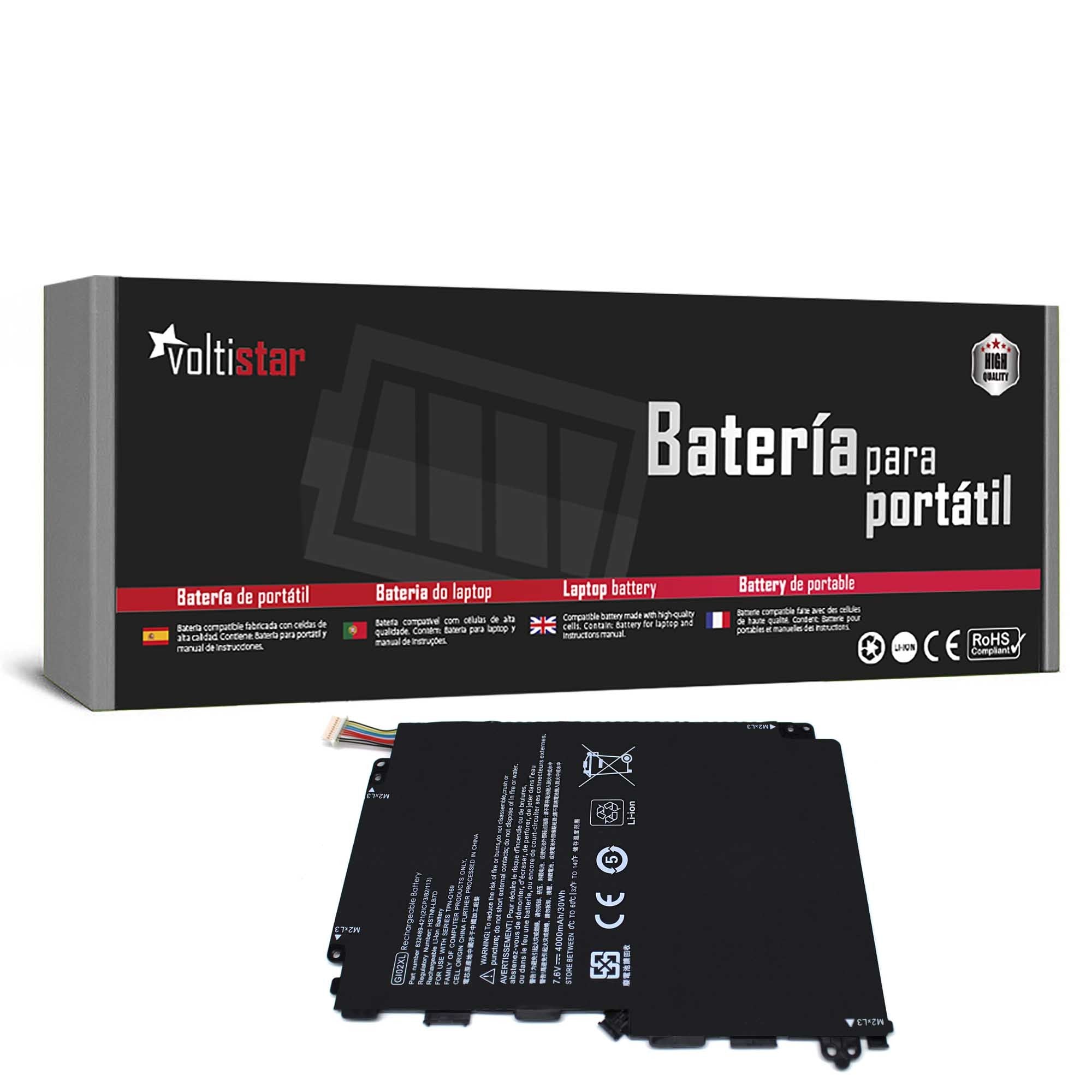 Batería Para Portátil Hp Pavilion X2 12-B166Nr Series | Gi02Xl 832489-421 833657-005