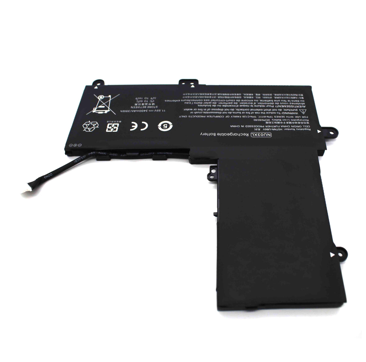 Batería Para Portátil Hp Pavilion X360 11-U000 11-U100 Series Nu03Xl Tpn-C128 Tpn-W117
