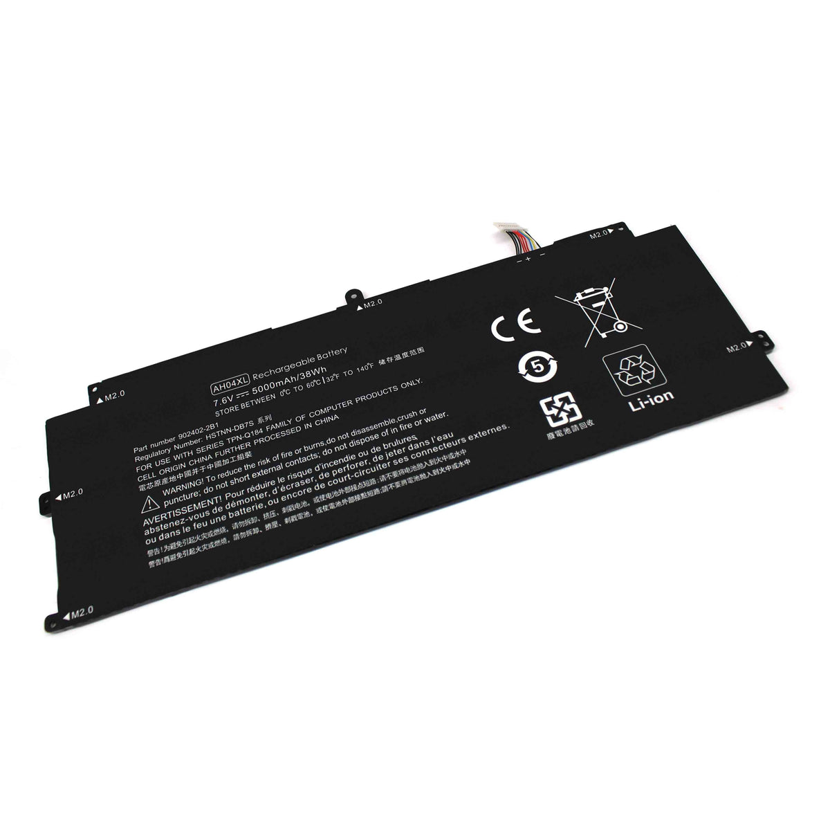 Batería Para Portátil Hp Spectre 12 Series Ah04Xl Ah04041Xl 902402-2B2 902402-2C2 902500-855