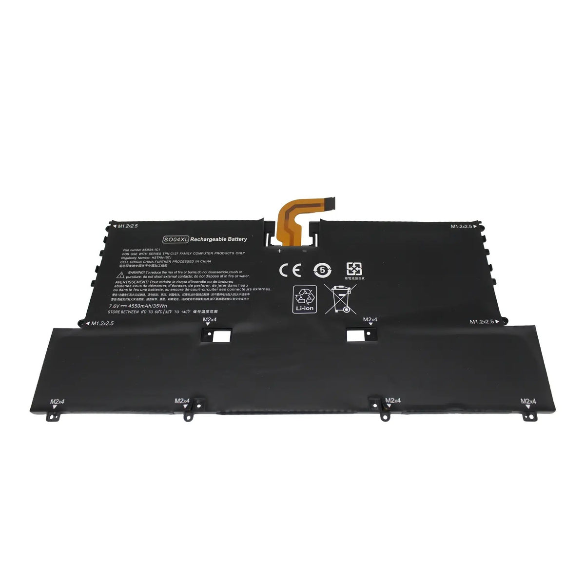 Batería Para Portátil Hp Spectre 13-V082Ng 13-V000 So04Xl 844199-855 843534-1C1 Hstnn-Ib7J