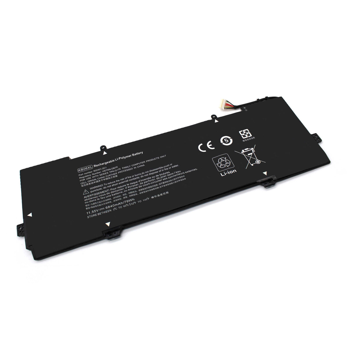 Batería Para Portátil Hp Spectre X360 15-Bl101Na 15-Bl101Ng 15-Bl112Dx 15-Bl131Ng Kb06Xl