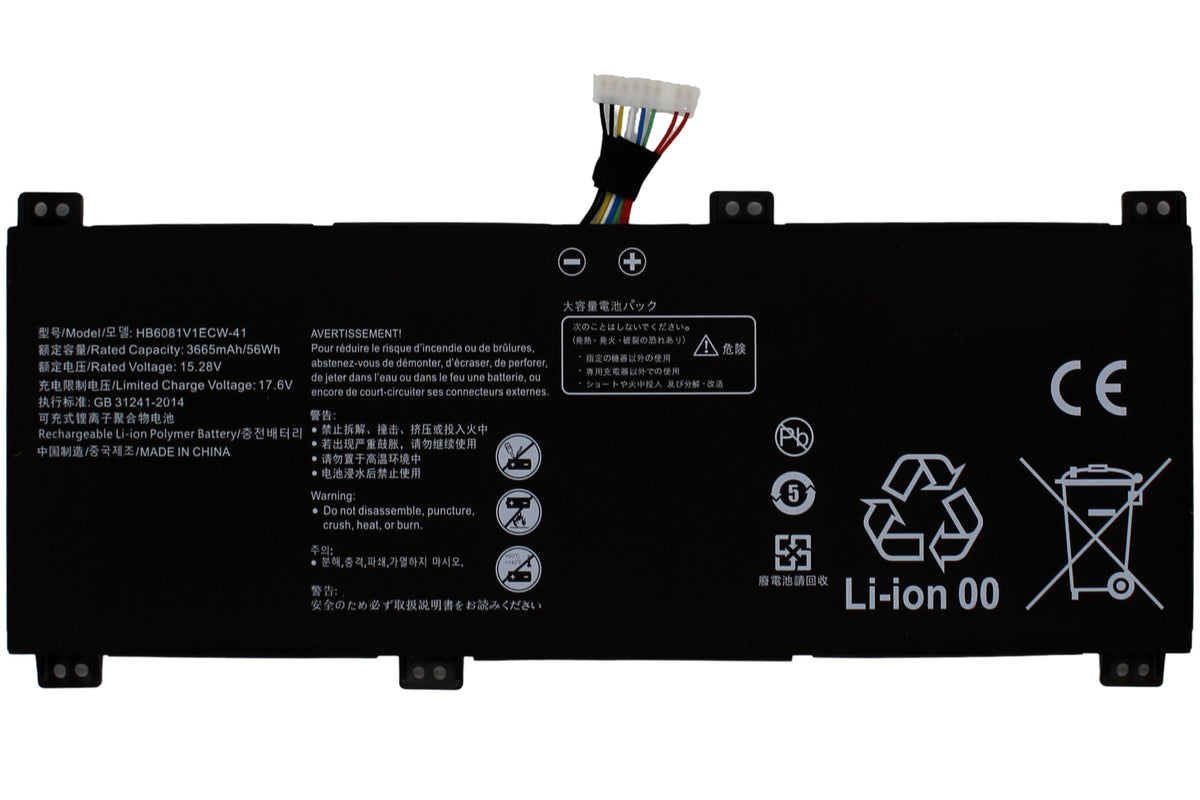 Batería Para Portátil Huawei Honor Magicbook Pro 2020 Hb6081V1Ecw41 8Pin