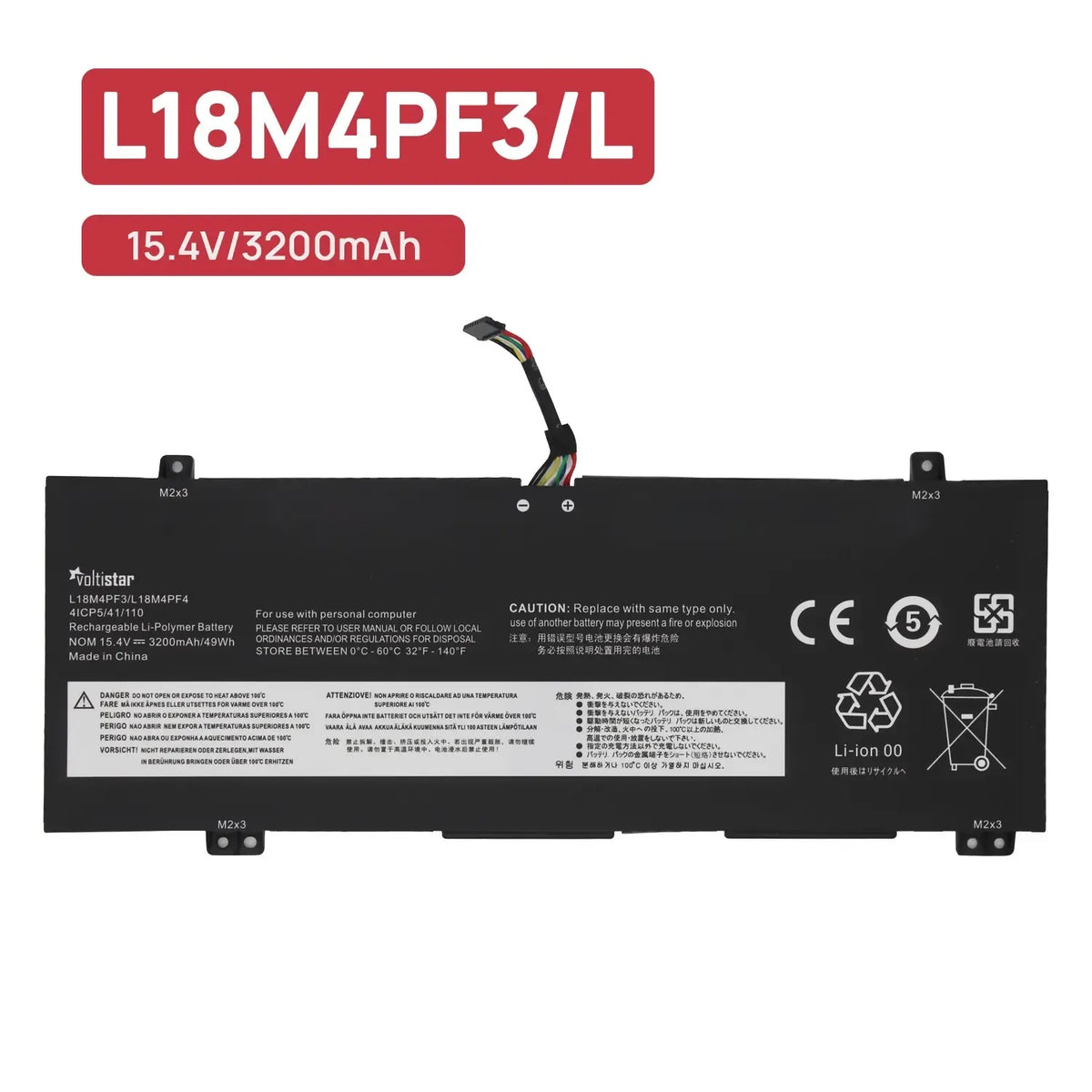 Batería Para Portátil Lenovo Ideapad C340-14Api C430-14Iml