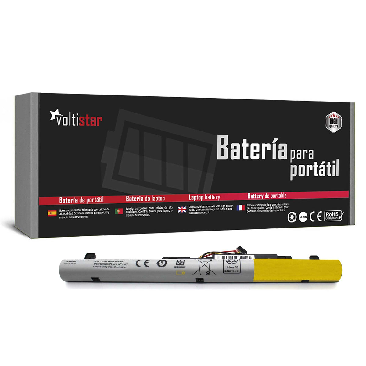 Batería Para Portátil Lenovo Ideapad Flex 2 14 15 121500260 L13L4A61 L13M4A61