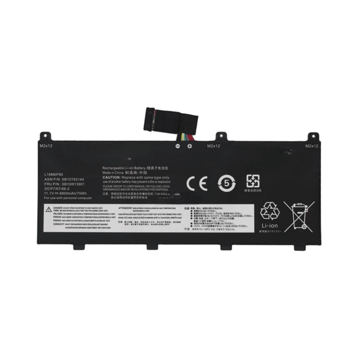 Batería Para Portátil Lenovo L18M6P90 Thinkpad