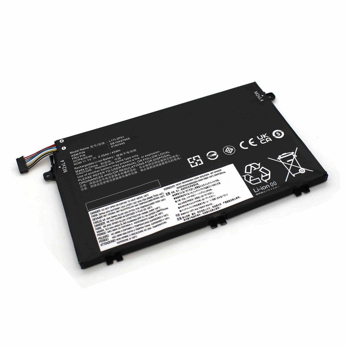 Batería Para Portátil Lenovo Thinkpad E480 E490 E580 E590 L17C3P51 L17L3P51