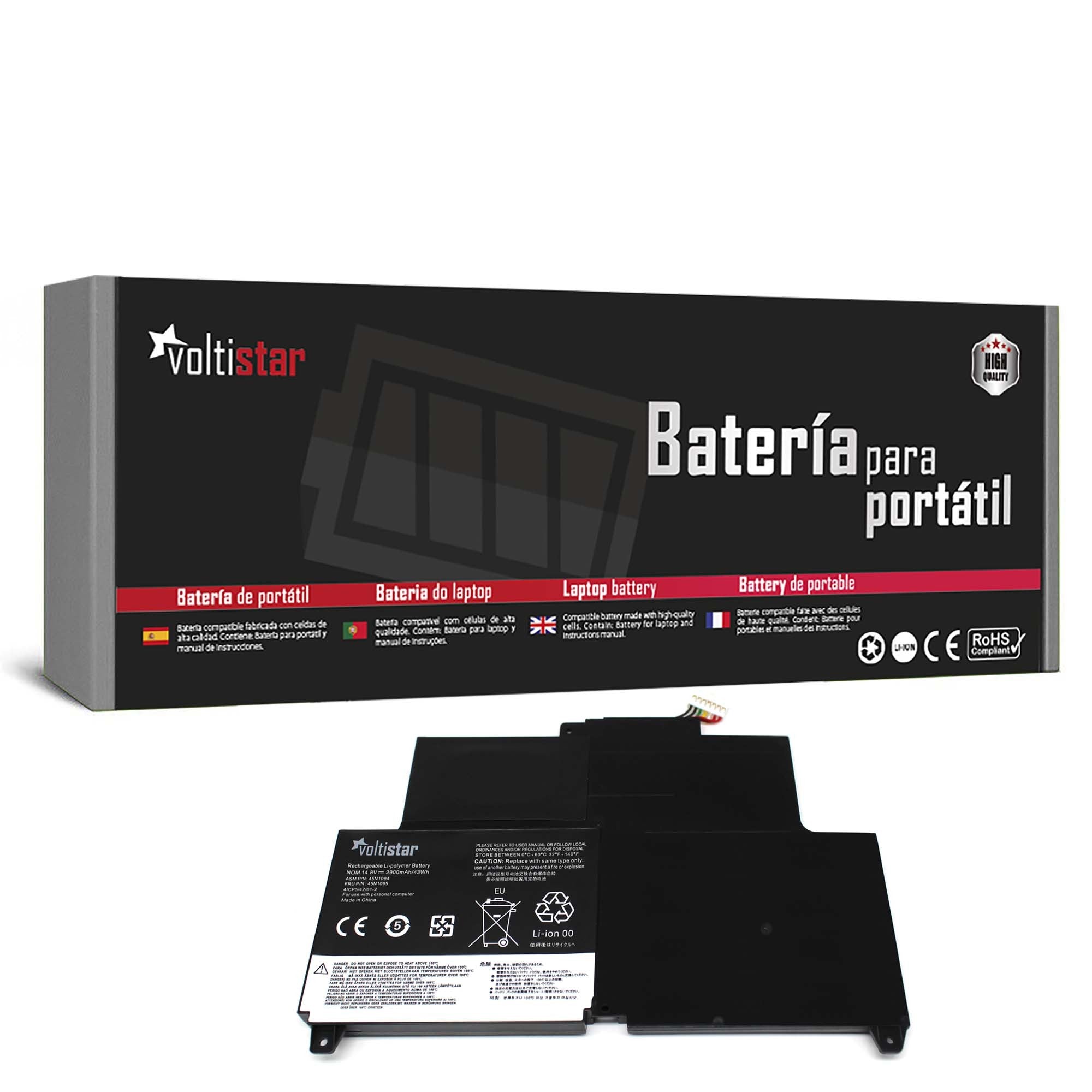 Batería Para Portátil Lenovo Thinkpad Edge S230U 45N1095 45N1092 45N1093 45N1094