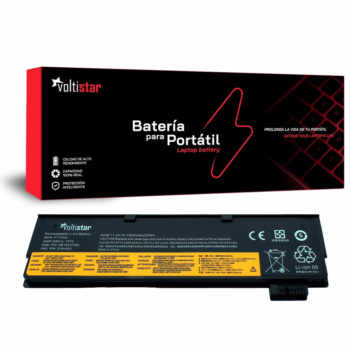 Batería Para Portátil Lenovo Thinkpad T470 Sb10K97580