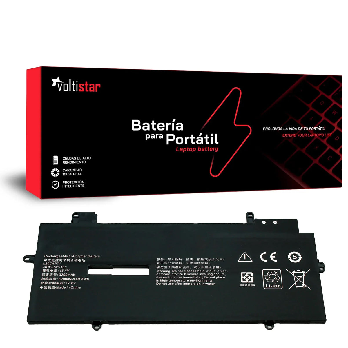 Batería Para Portátil Lenovo Thinkpad X1 Carbon 9ª Generación L20C4P71-F-4S1P