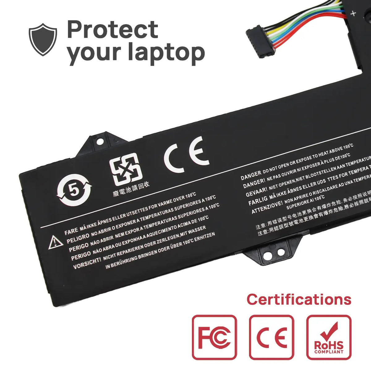 Batería Para Portátil Lenovo Yoga 330-11Igm L17L3P61