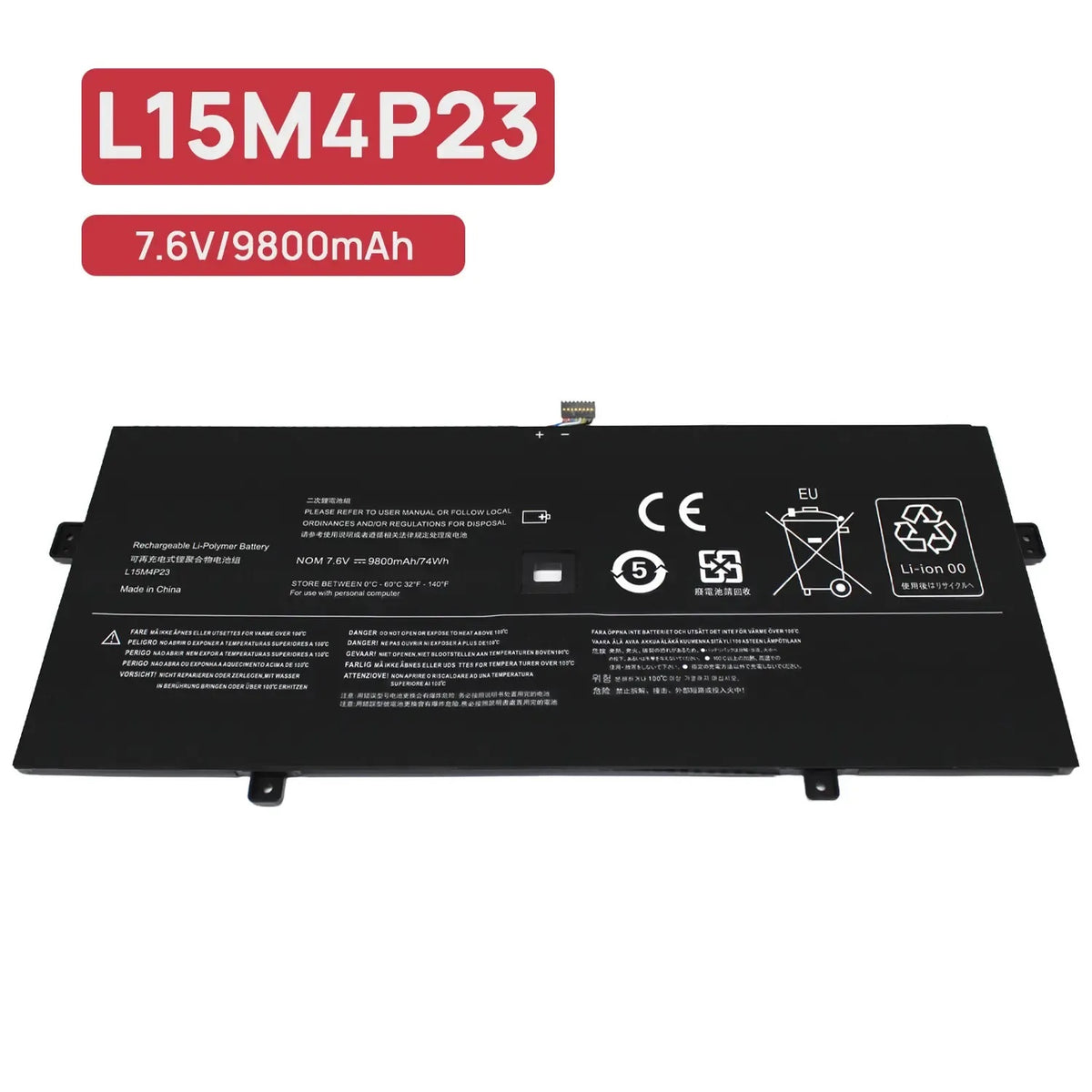 Batería Para Portátil Lenovo Yoga 910-13Ikb Yoga 5 Pro L15M4P23 L15C4P21 L15C4P22