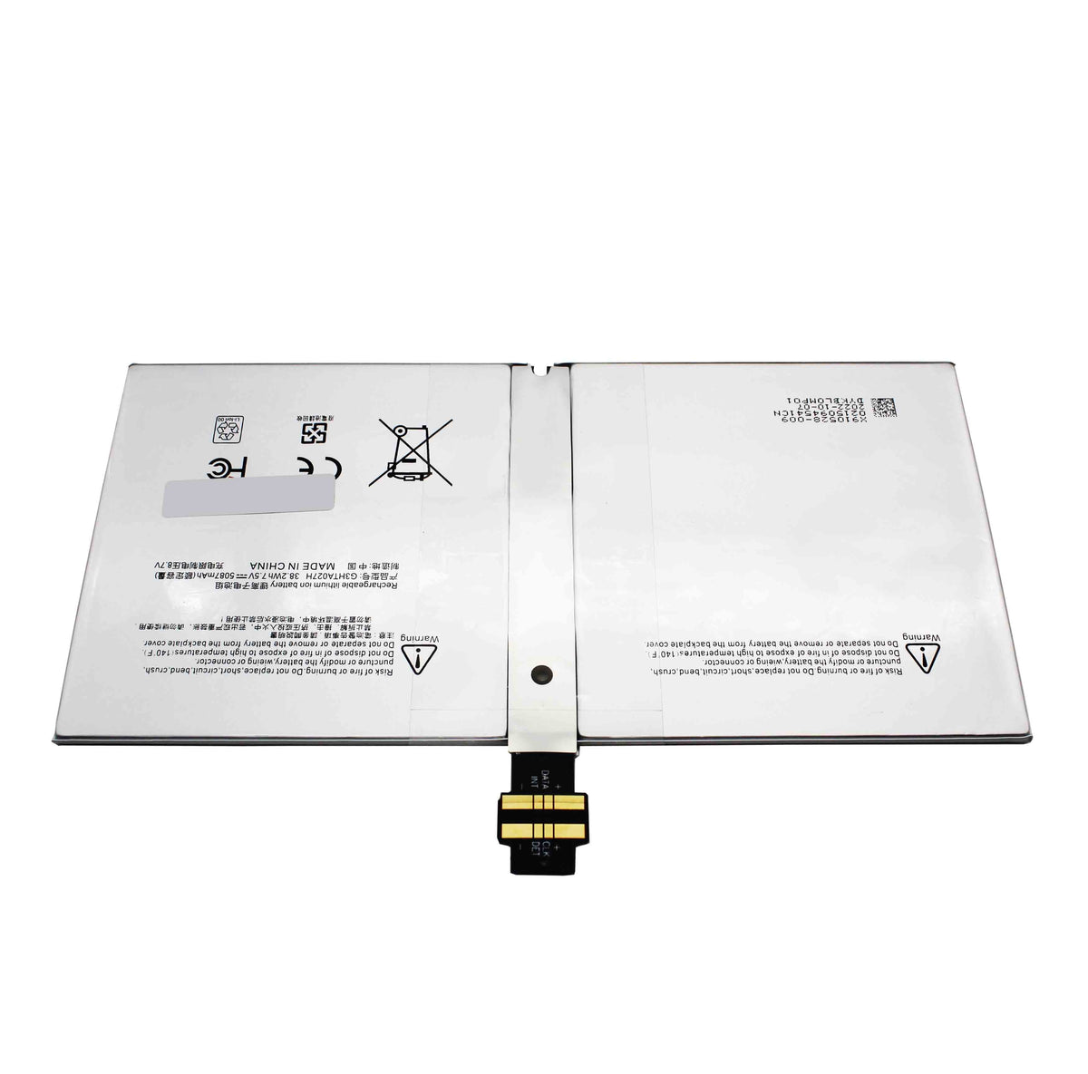 Batería Para Portátil Microsoft Surface Pro 4 1724 G3Hta027H Dynr01