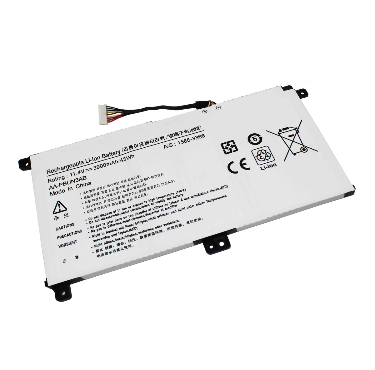 Batería Para Portátil Samsung Np800G5M Np530E5M 500R5M Aa-Pbun3Ab Aa-Pbun3Qb