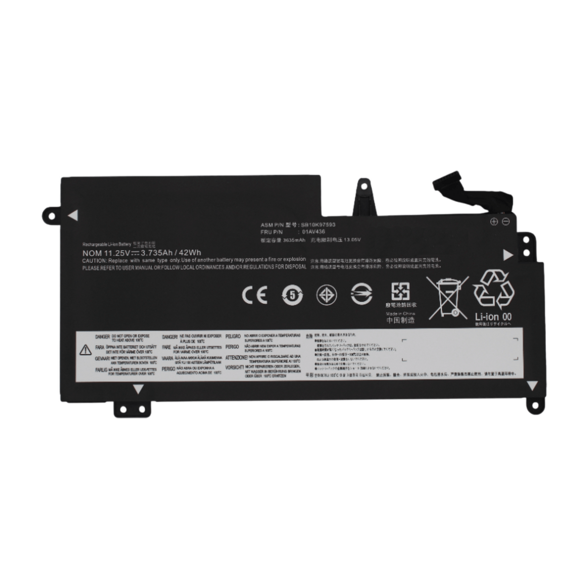 Batería Para Portátil Thinkpad 13 01Av436