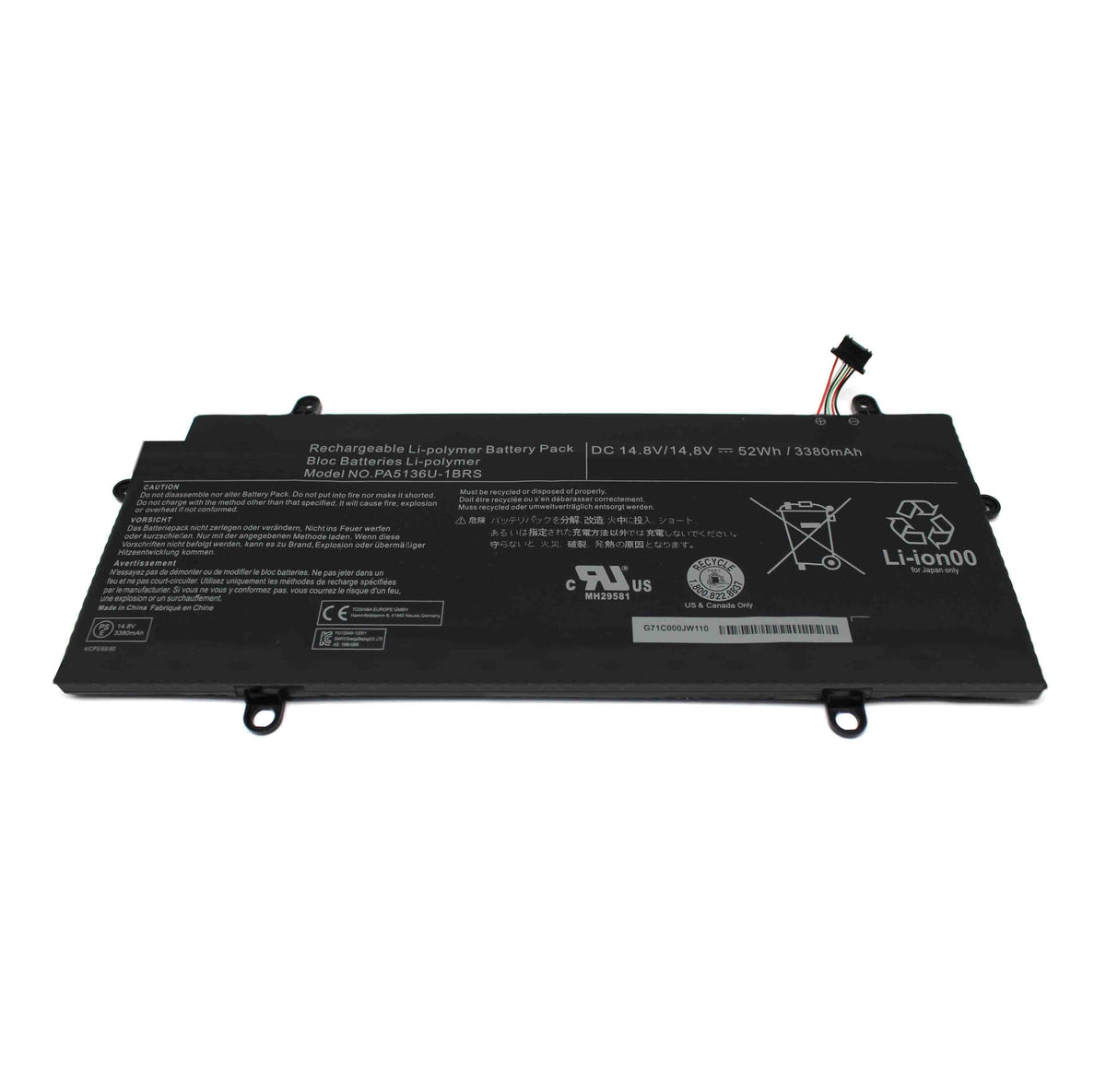 Batería Para Portátil Toshiba Portege Z30A Z30A-13L Z30-A-002 Z30T-A