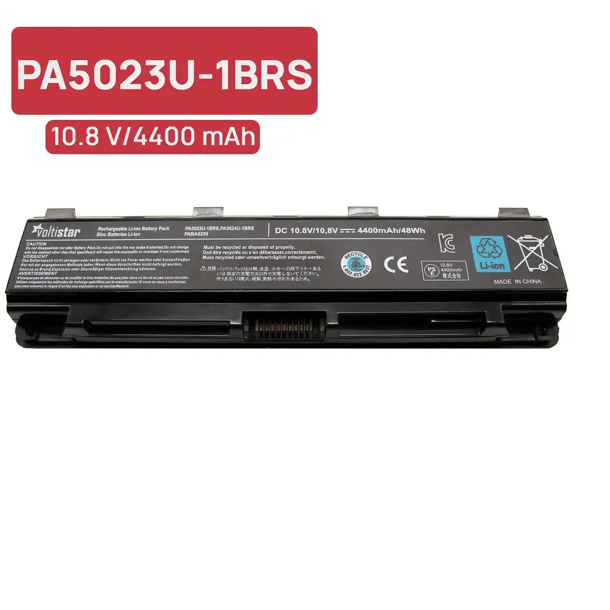 Batería Para Portátil Toshiba Tecra W50-A-10G Pabas275
