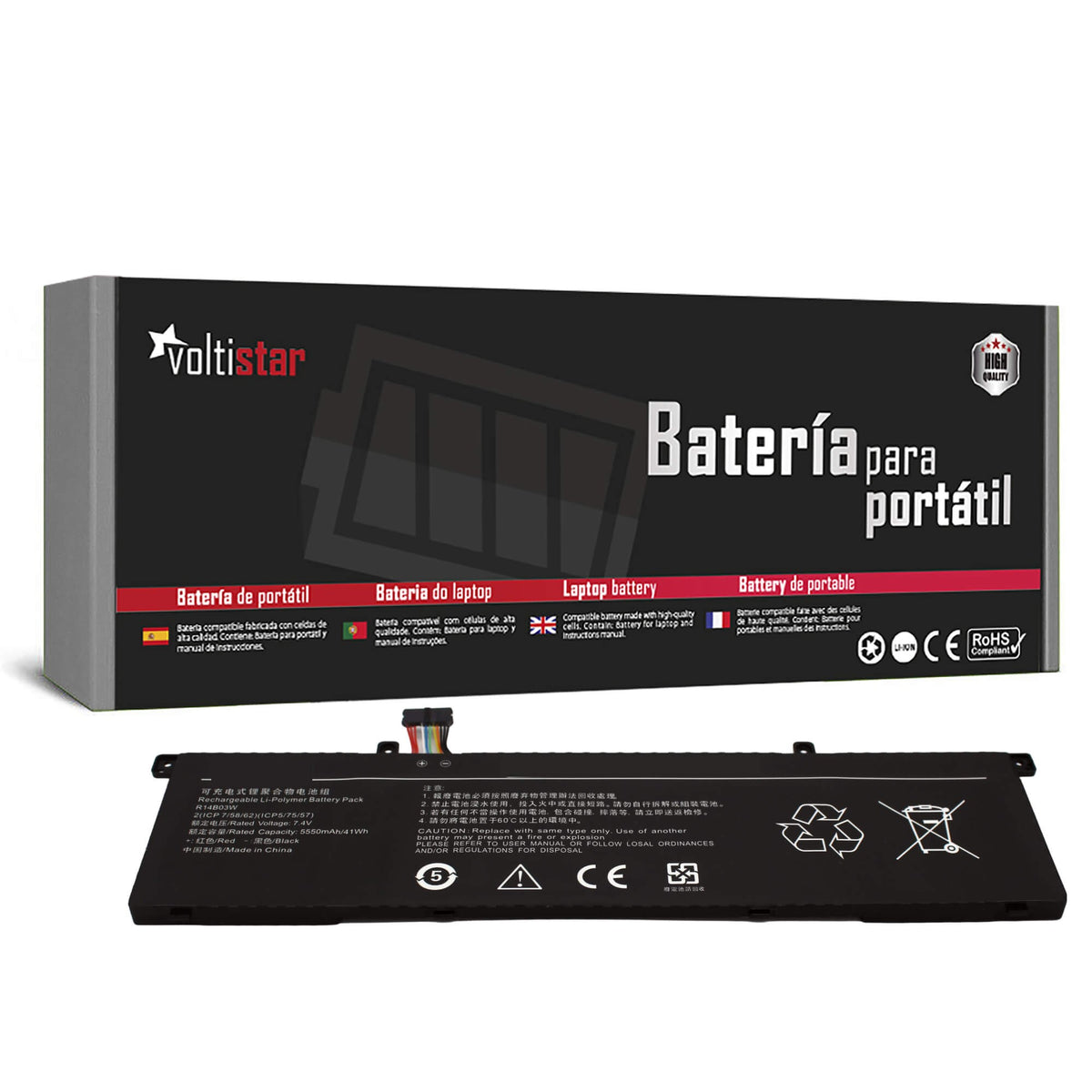 Batería Para Portátil Xiaomi Mi Pro X 14 Pro 15 Series R14B03W R14B06W
