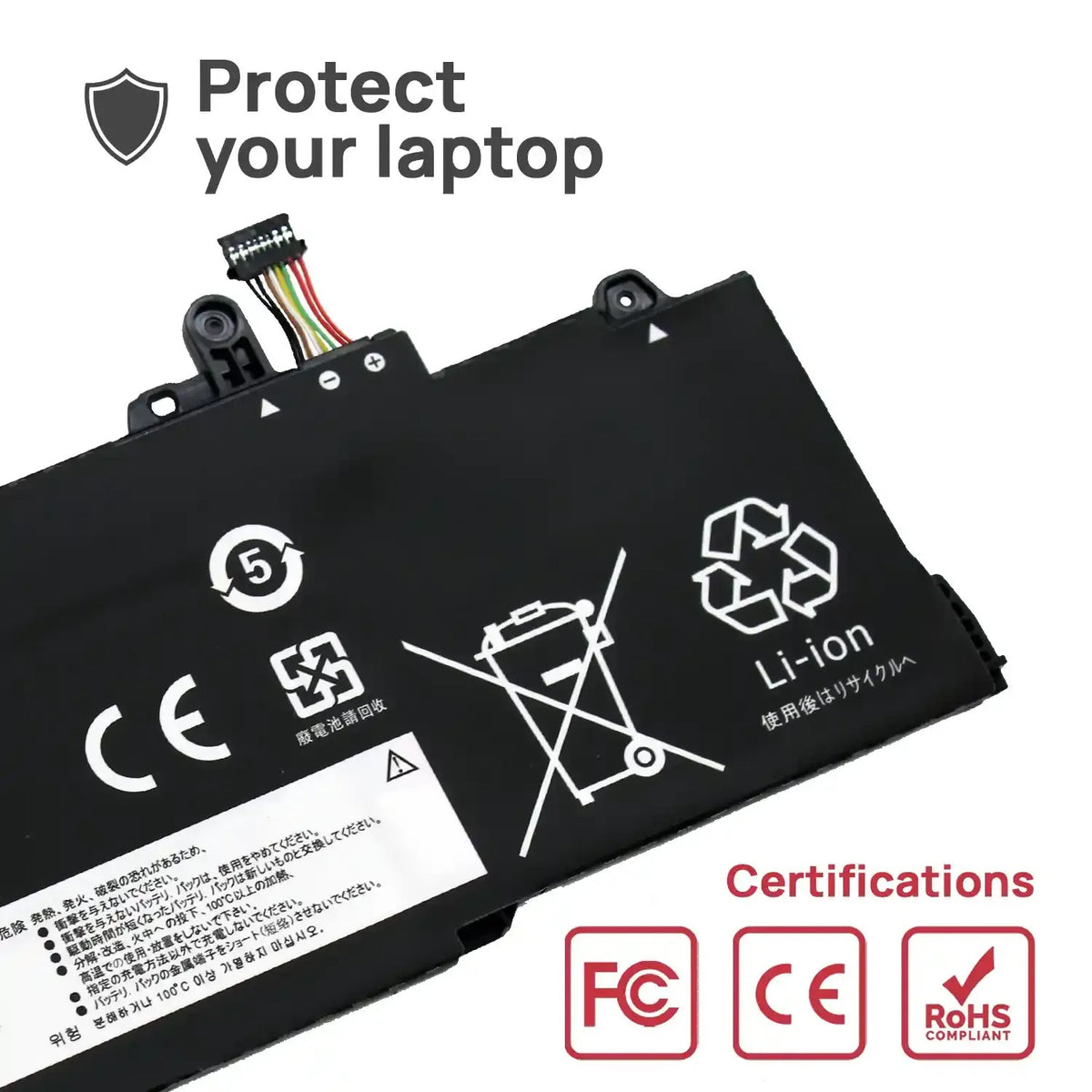 Bateria Para Portatil Thinkpad T14S G5 G6 L23M3P75 L23C3P70 L23D3P76