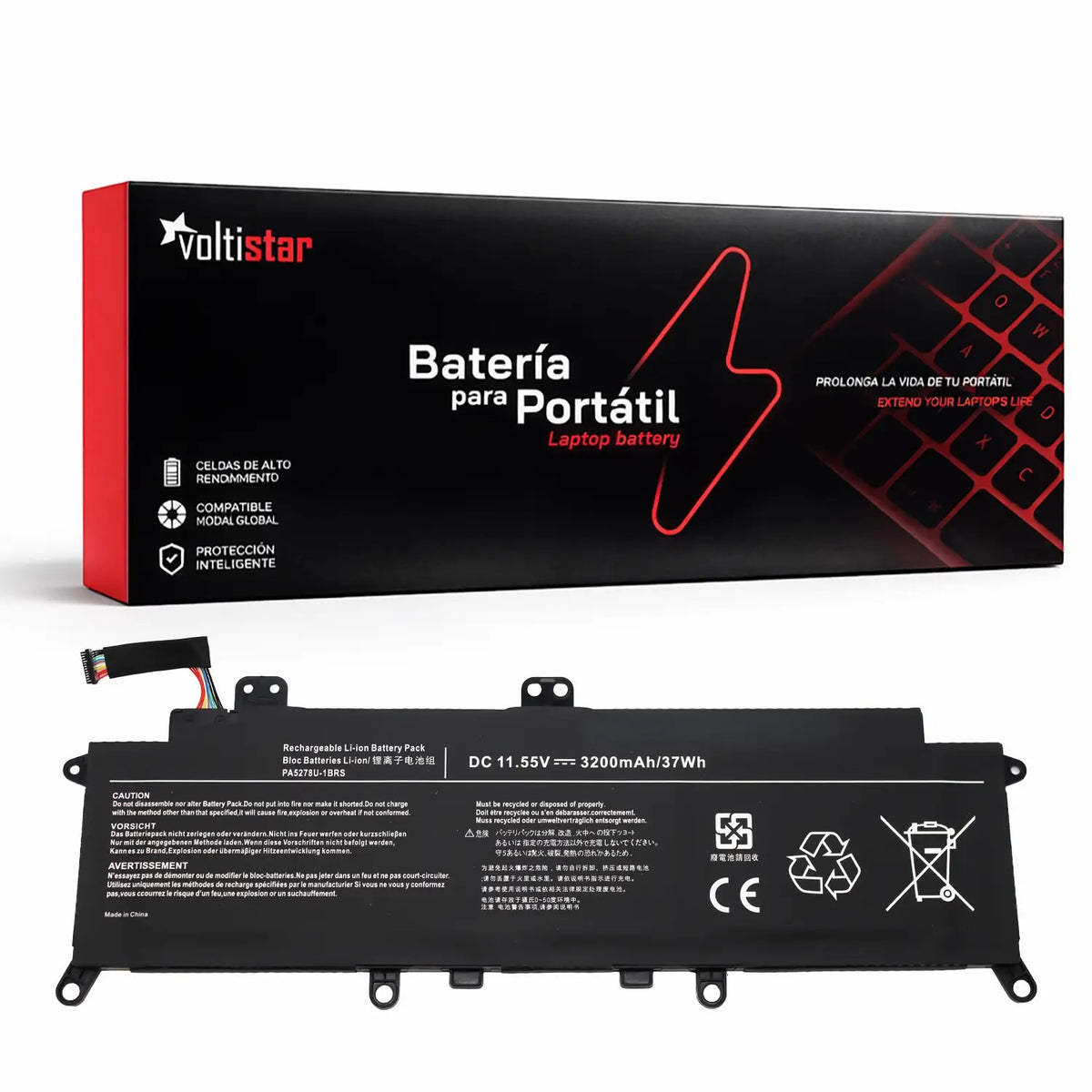 Batería Para Portátil Toshiba Dynabook Tecra X40-D X40-E X40-F