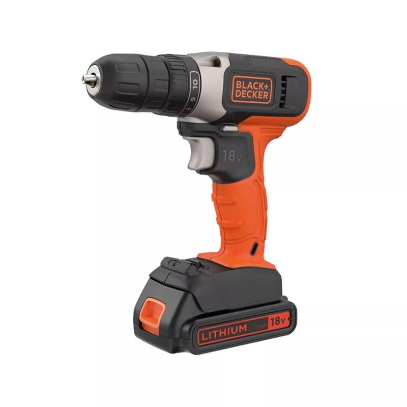 Baterías Black Decker Bcd001c2-Qw De 18 V Y 2 X 1,5 Ah, 400 Ma, Caja