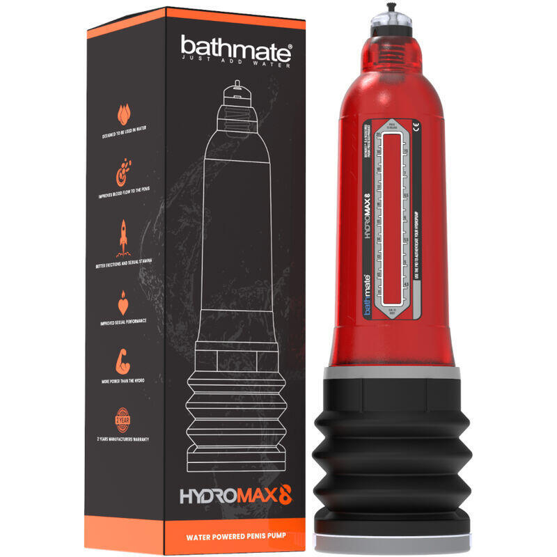Bathmate - Hydromax 8 Rojo
