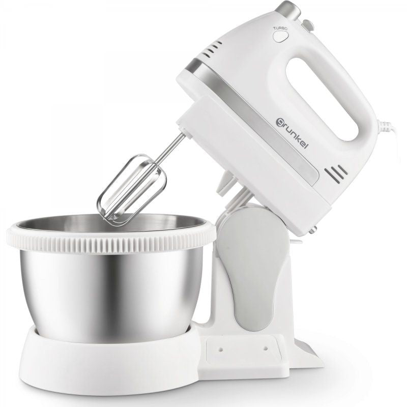 Batidora Amasadora Grunkel Am350 350w Incluye Bol Mezcladora Y Ganchos