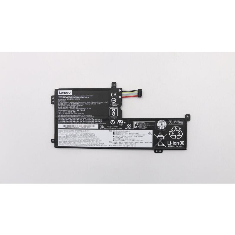 Battery 11.25v 36wh 3 Cell - Warranty: 3m