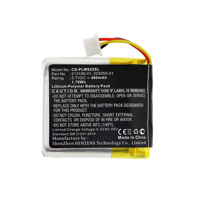 Battery 1.78wh Li-Pol 3.7v 480mah Black For Wireless