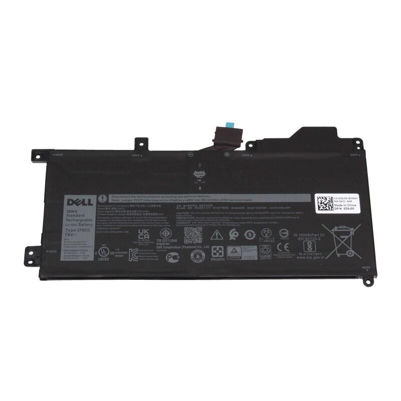 Battery, 38whr, 2 Cell, - Lithium Ion - Warranty: 6m