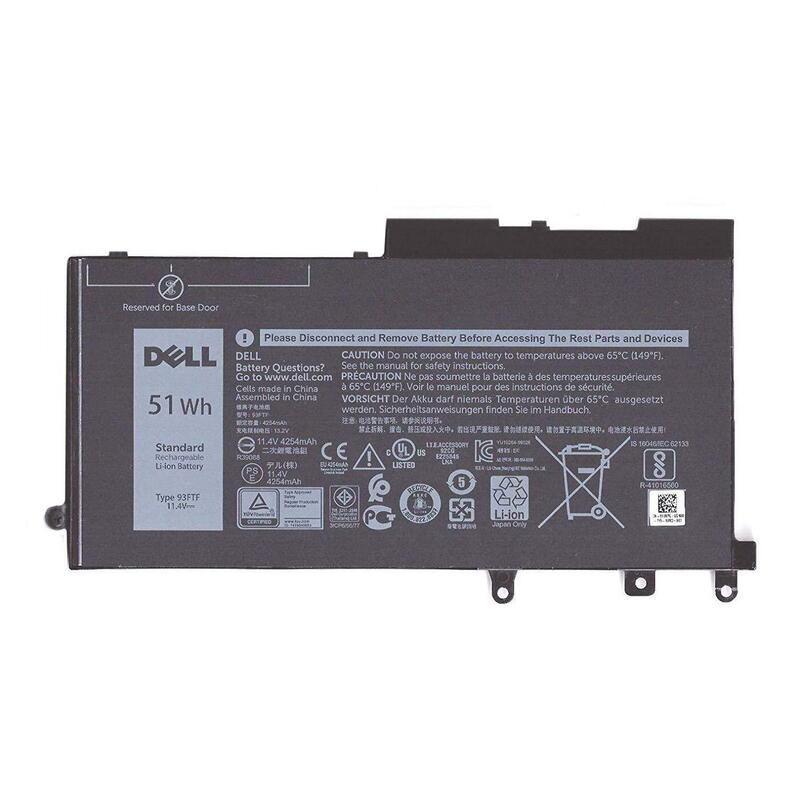Battery, 51whr, 3 Cell, Lithium Ion