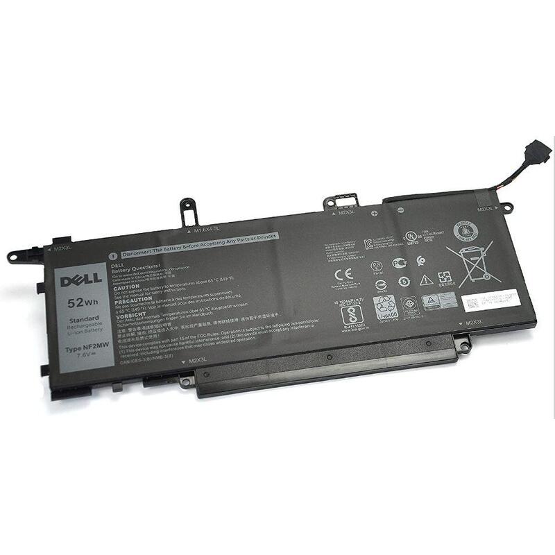 Battery, 52whr, 4 Cell, Lithium Ion