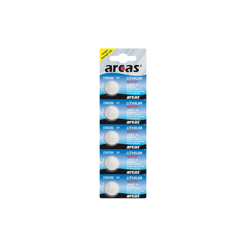 Battery Arcas Lithium Special Cr2032 (5 Pcs.)