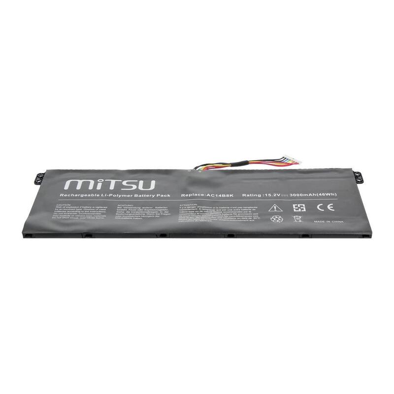 Battery For Laptop Mitsu Bc/Ac-E3 (46 Wh; For Acer Laptops)