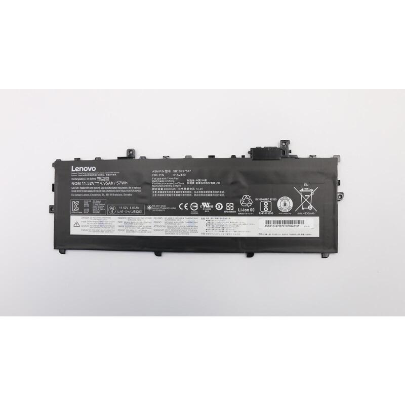 Battery Internal 3c 57wh - Warranty: 3m