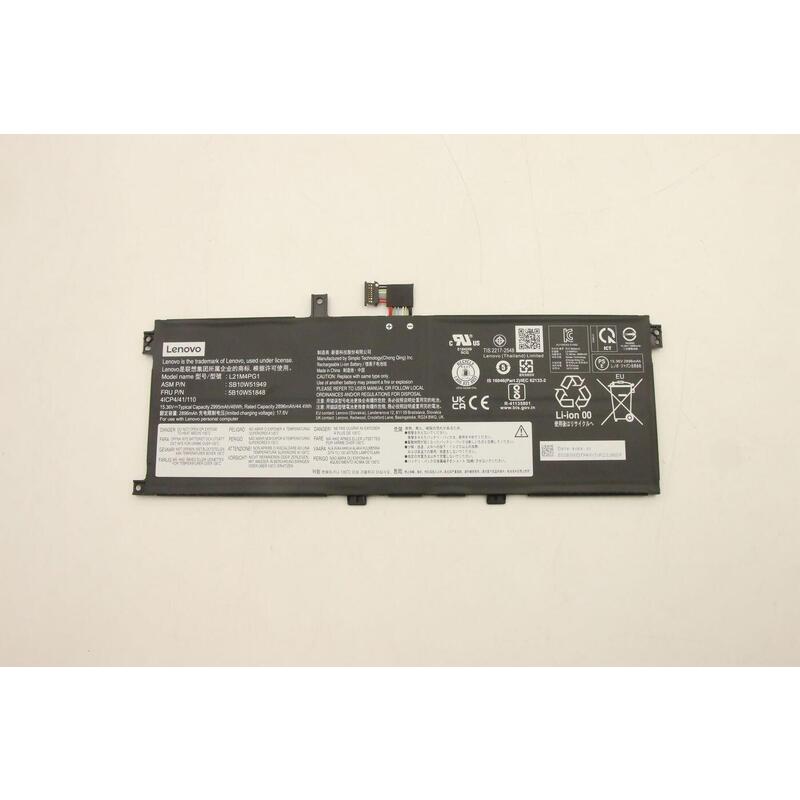 Battery Internal, 4c, 46wh,  Liion, Sp/B