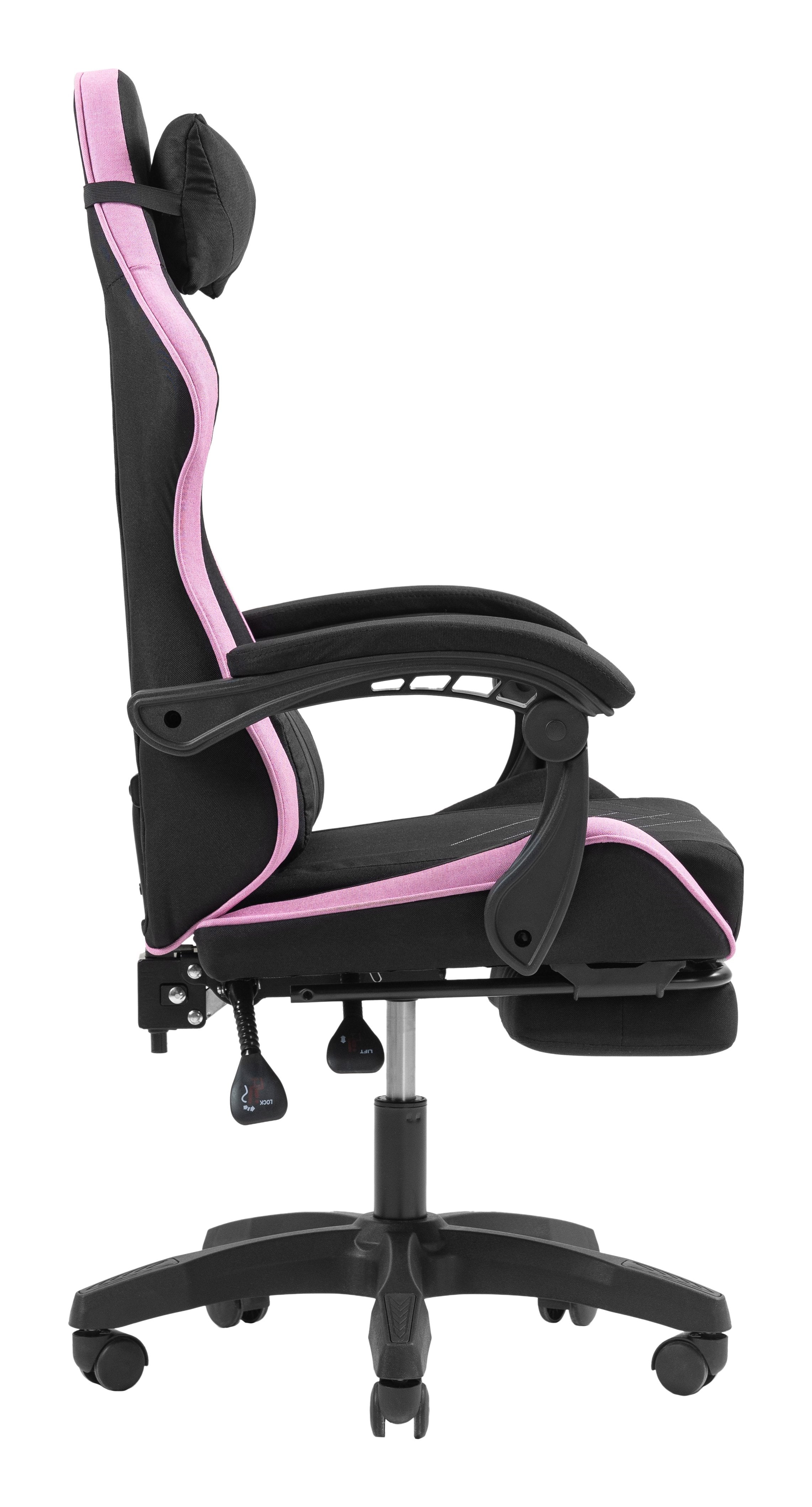 EAN 8435693111108 - Mars Gaming MGC-X Fabric Silla para videojuegos de PC Asiento acolchado Negro, Rosa imagen 8