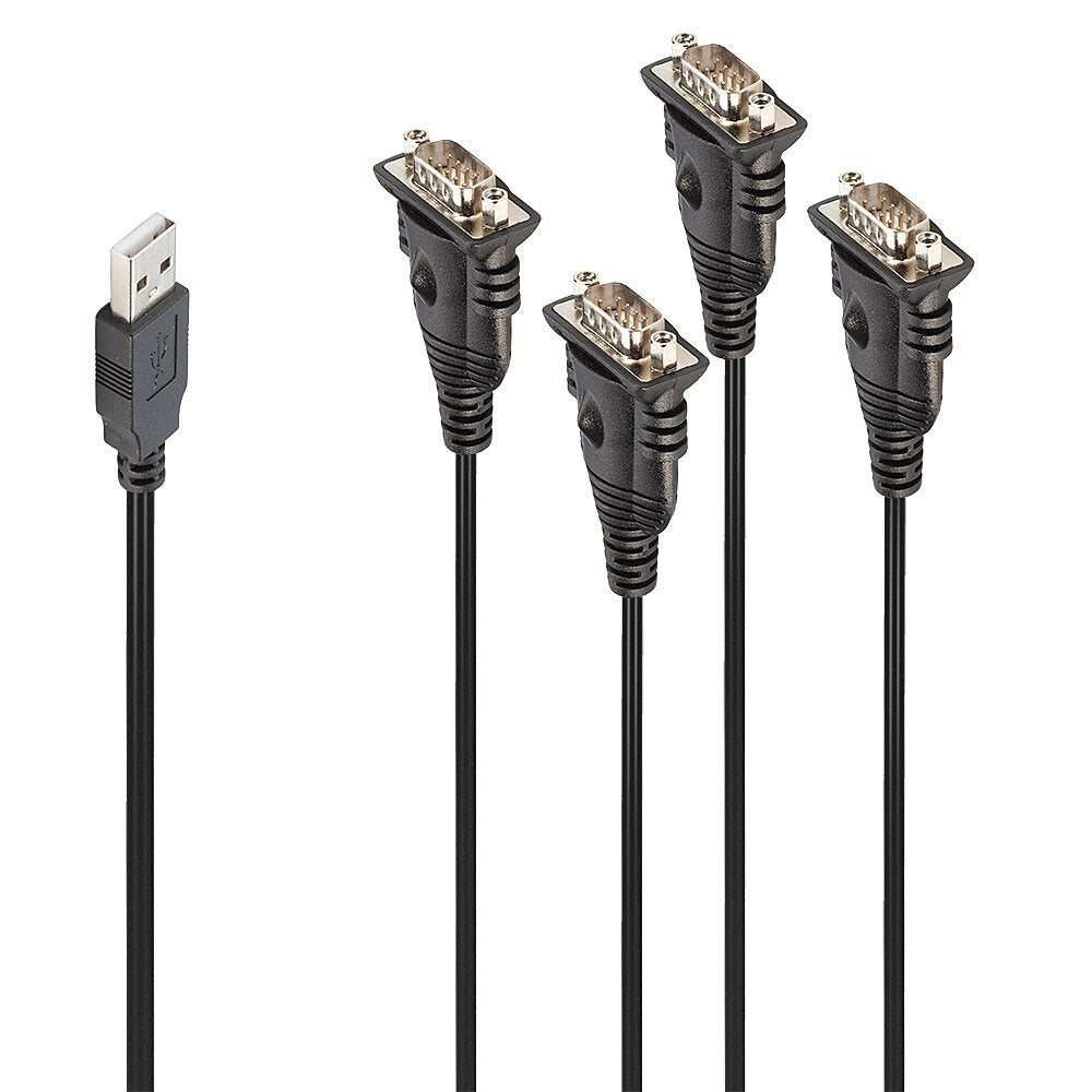 EAN 4002888426756 - Lindy 42675 cable de serie Negro 0,94 m USB tipo A DB-9 imagen 1