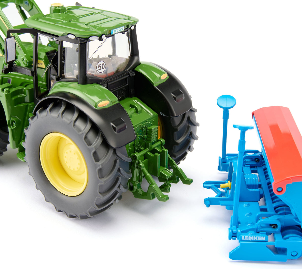 Siku 3666 Farmer John Deere Set Con Abnehmbarem Frontlader 3666