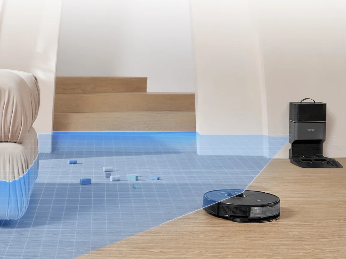 Roborock S8+ Schwarz Saugroboter