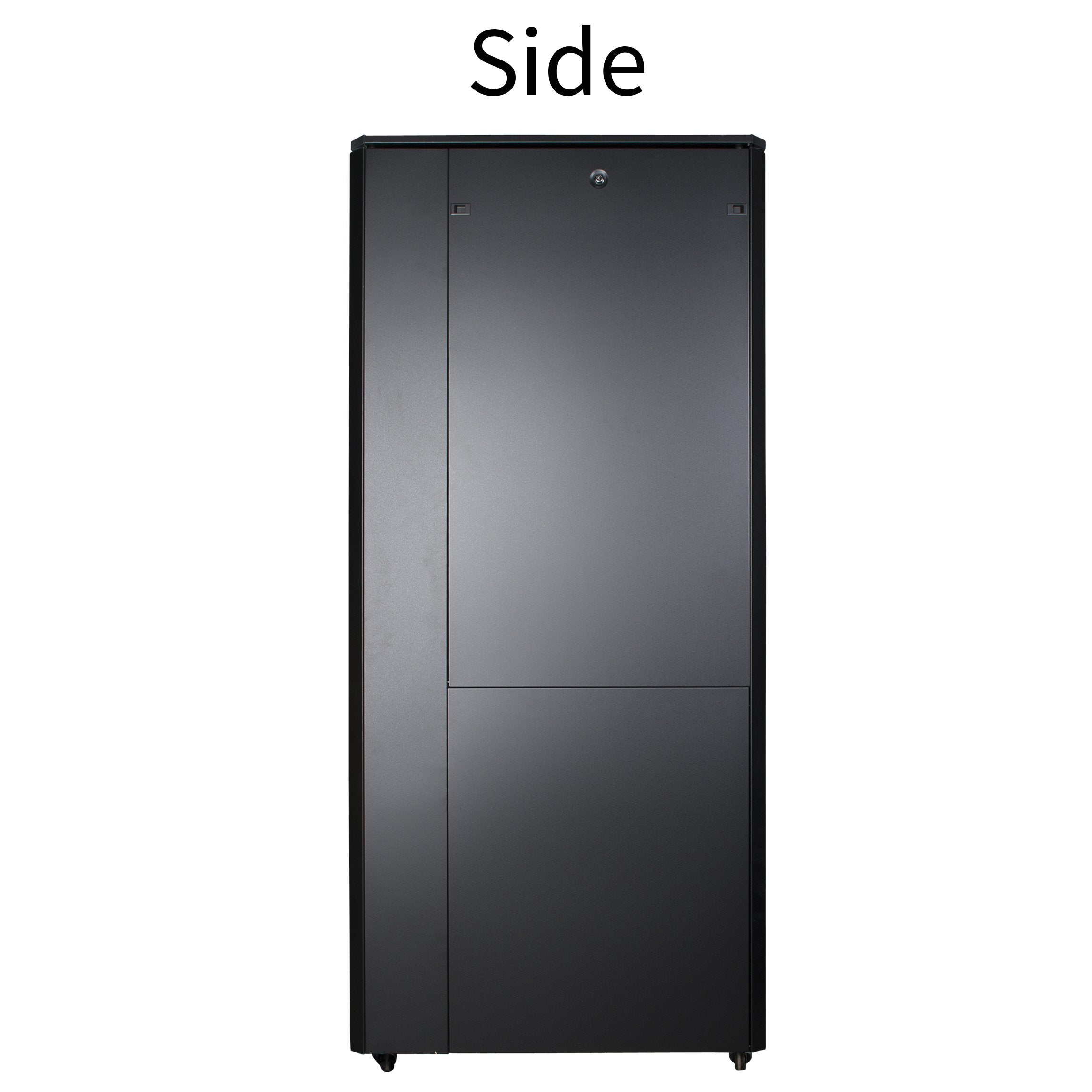 EAN 5420016846600 - LOGON RSL46U61BL armario rack 46U Rack o bastidor independiente Negro imagen 4