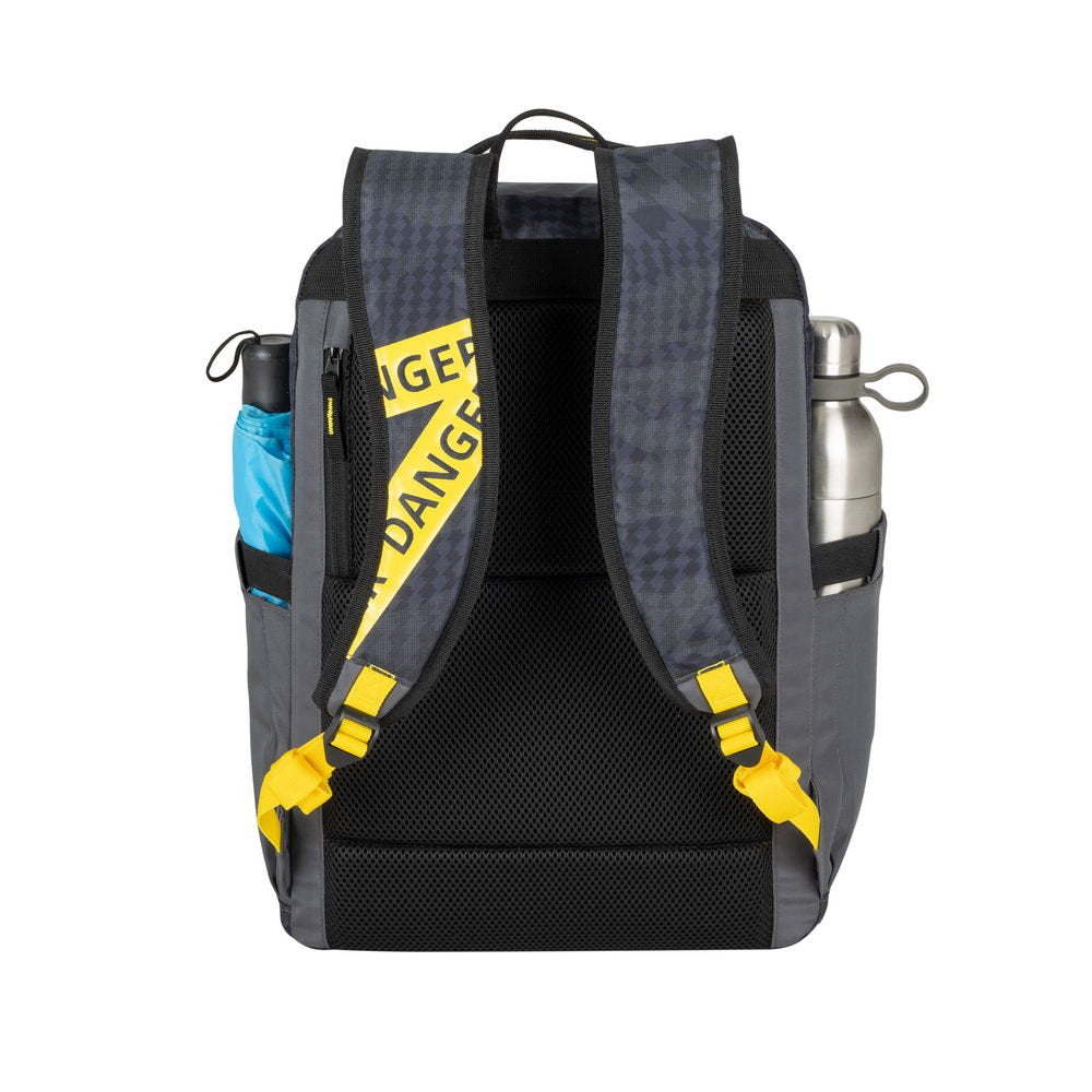 Mochila Riva Nb Erehs 15,6" Gris Camo 5431