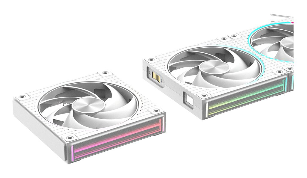 Ventilador Pc Zalman Zm-Df120 White Argb 1x Vent 120mm