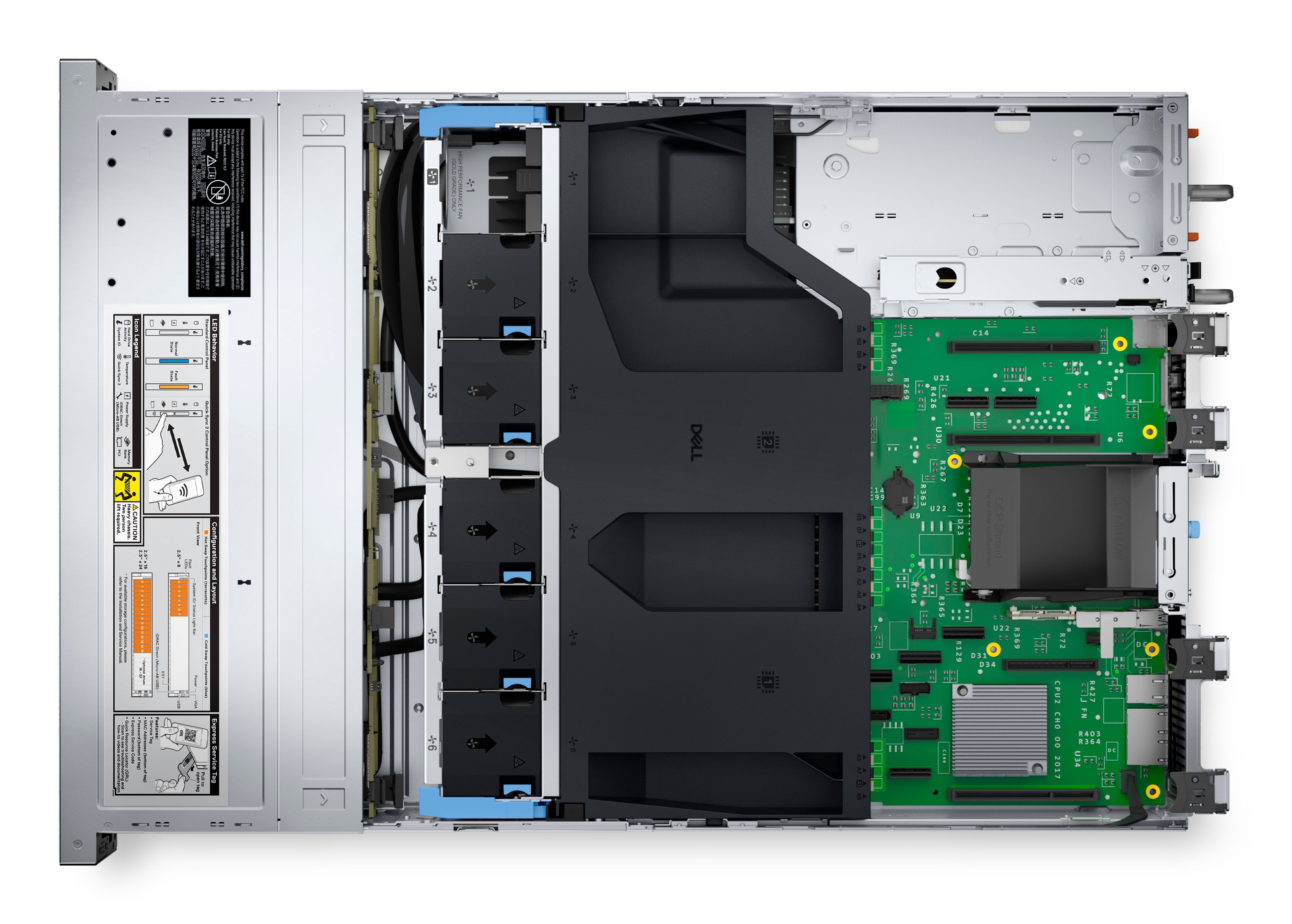 EAN 5397184760758 - DELL PowerEdge R550 servidor 480 GB Bastidor (2U) Intel® Xeon® Silver 4314 2,4 GHz 32 GB DDR4-SDRAM 1100 imagen 5