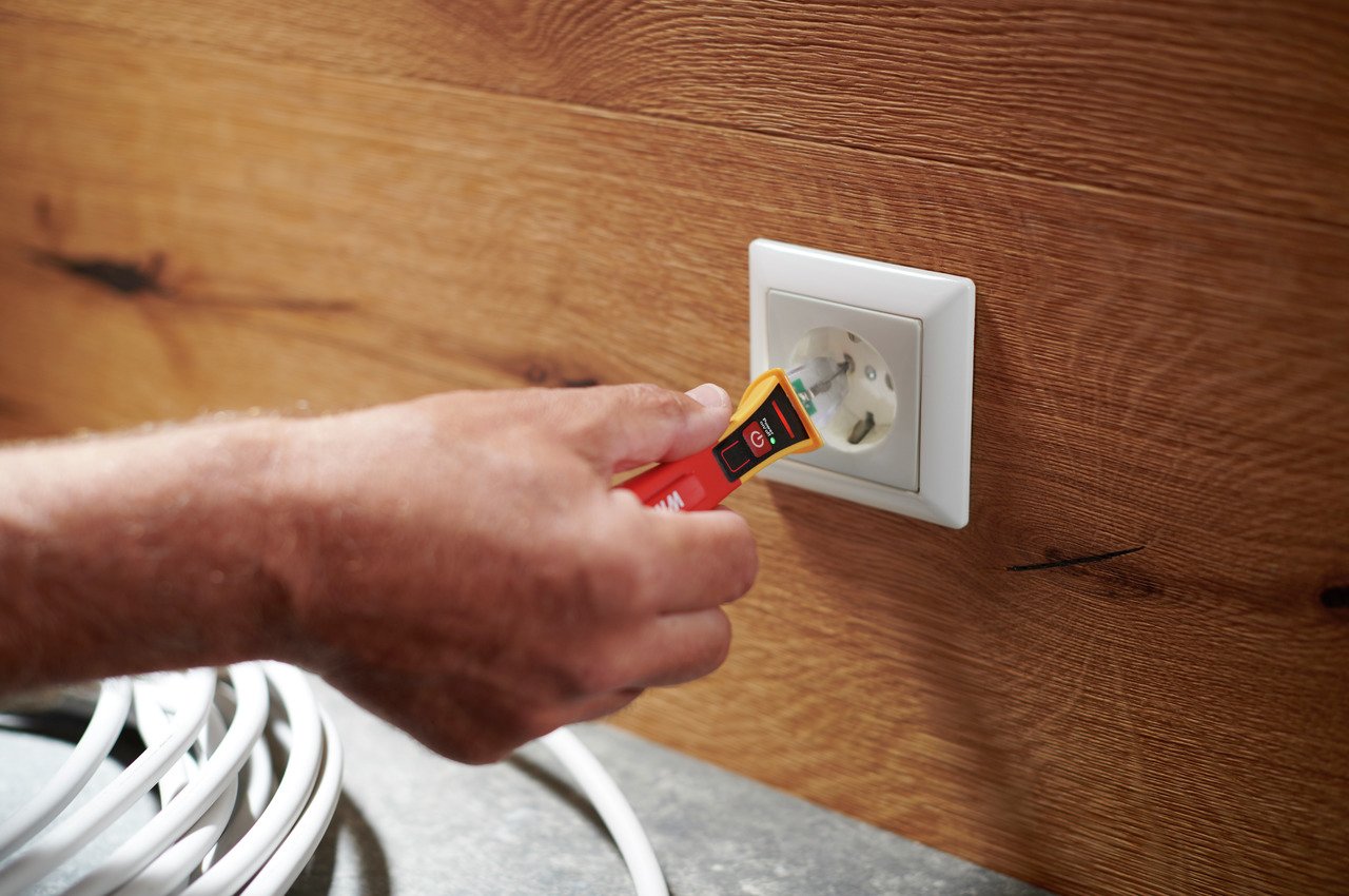 Wiha Comprobador De Tensión Unipolar 90-1.000 V Ca, Dispositivo De Localización 43798 255-14 Sb