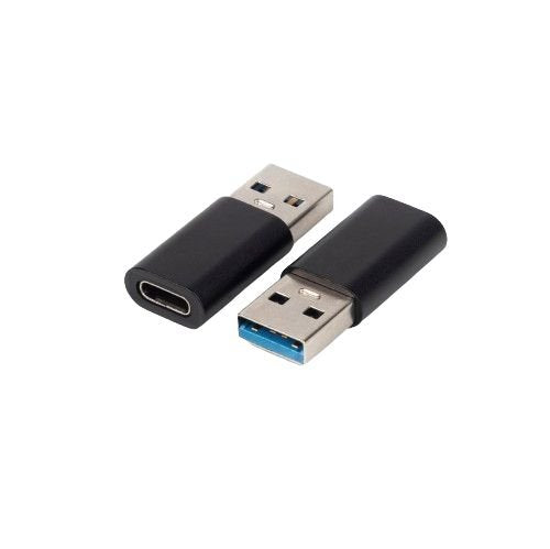Microconnect Usb3.0acf Cambiador De Género Para Cable Usb A Usb C Negro