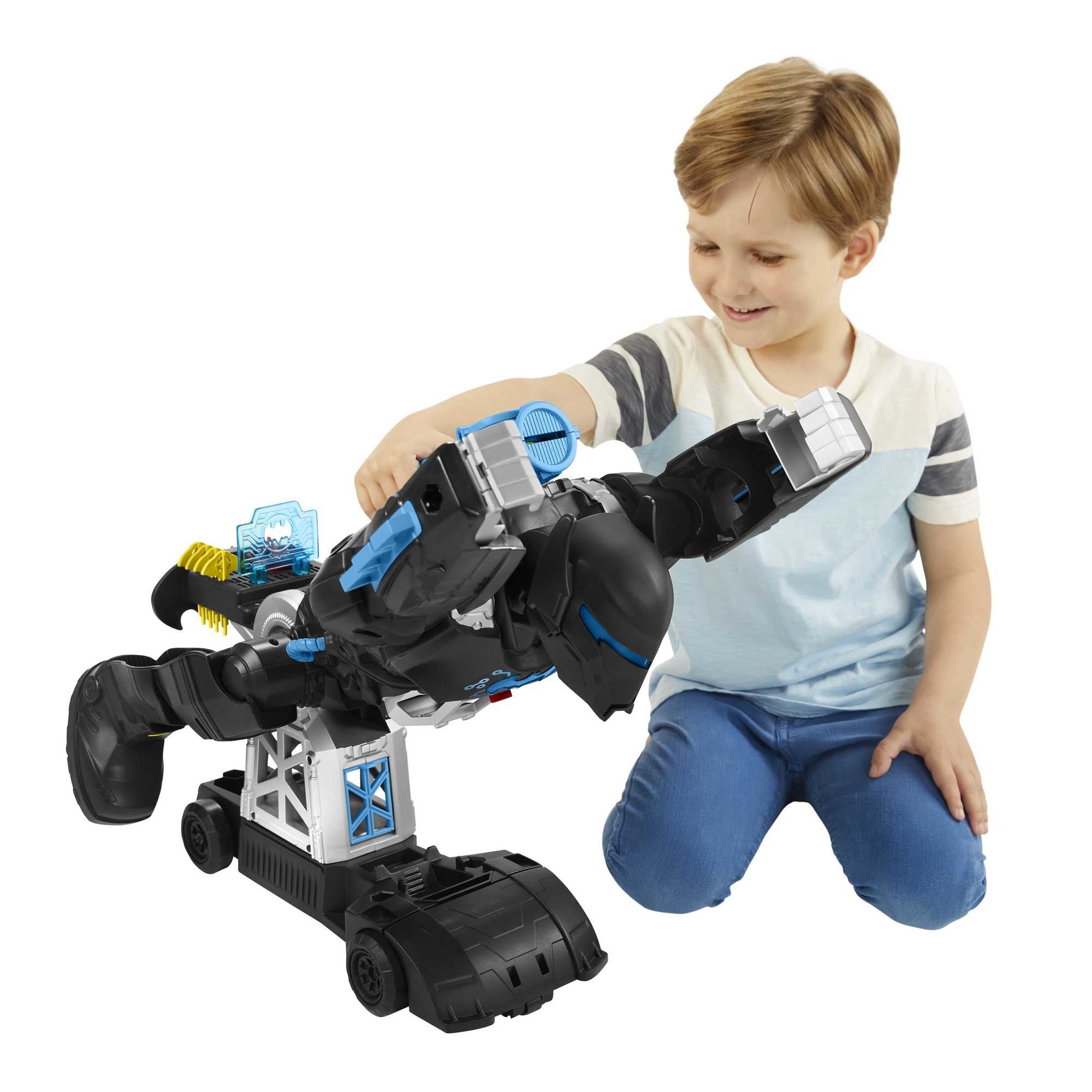 Figura Mattel Imaginext Dc Super Friends Bat-Tech Batbot Hbv67