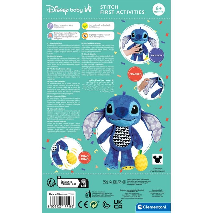Peluche Actividades Stitch Disney